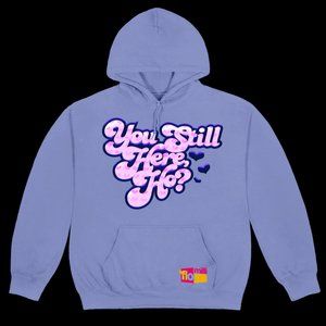 Flo Milli You Still Here Ho? Girls Just Wanna Have Fun Tour Violet Hoodie Large